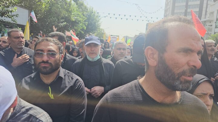 حضور نمایندگان در مراسم باشکوه تشییع شهدای اقتدار کشور