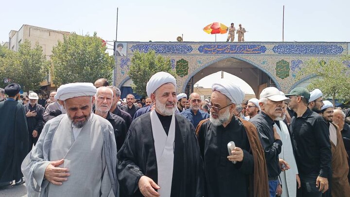 حضور نمایندگان در مراسم باشکوه تشییع شهدای اقتدار کشور