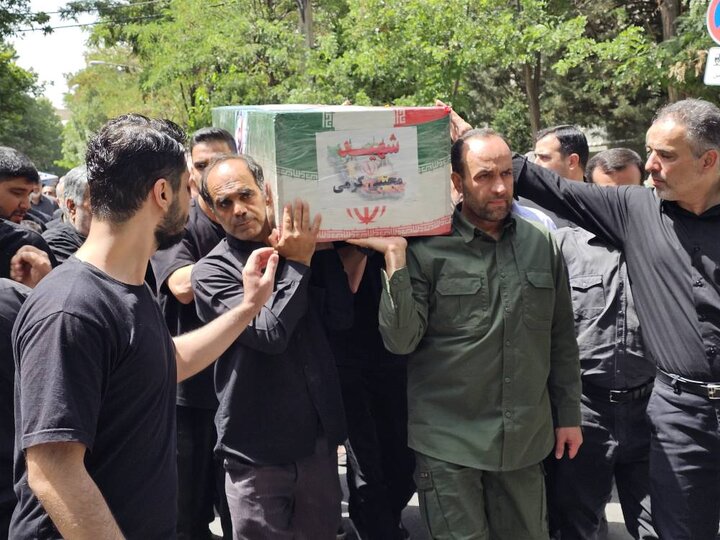 حضور نمایندگان در مراسم باشکوه تشییع شهدای اقتدار کشور
