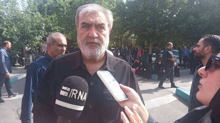 حضور نمایندگان در مراسم باشکوه تشییع شهدای اقتدار کشور