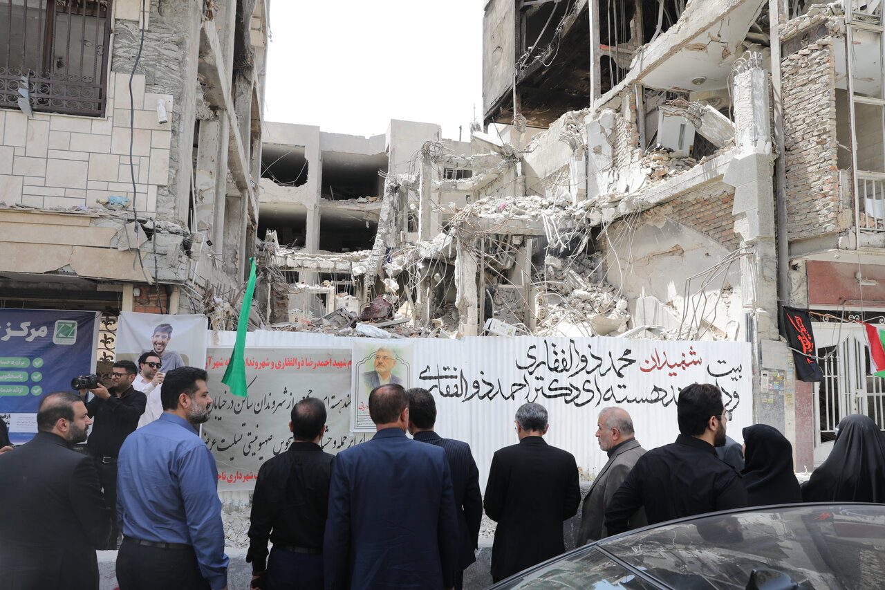 بازدید اعضای کمیسیون عمران از ساختمانهای آسیبدیده در جنگ/ نهادهای حاکمیتی اسکان اضطراری ساکنان این خانهها را فراهم کنند