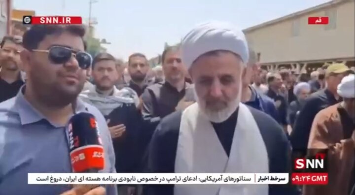 مردم ما ملت امام حسین هستند و در جنگ حماسه‌سازی خود را اثبات کردند