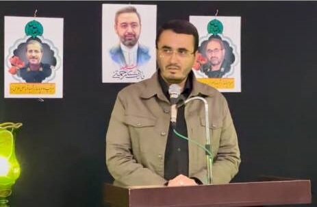 حضور«روح الله متفکرآزاد» در مراسم گرامیداشت شهدای اقتدار ایران در شهرستان مراغه