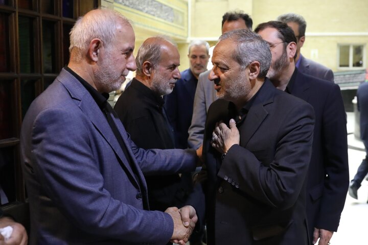 حضور نمایندگان مجلس در مراسم ختم پدر کوچکی نژاد