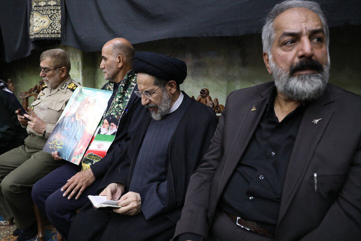 مراسم یادبود شهدای ارتش در جنگ 12 روزه