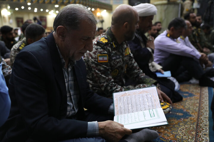 مراسم یادبود شهدای ارتش در جنگ 12 روزه