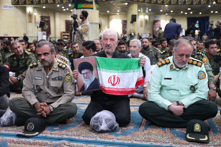 مراسم یادبود شهدای ارتش در جنگ 12 روزه