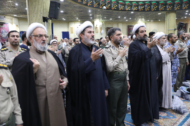 مراسم یادبود شهدای ارتش در جنگ 12 روزه