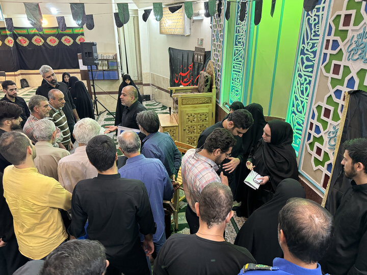 حضور نمایندگان مجمع استان تهران در شهرک اکباتان منطقه ۵ شهرداری تهران