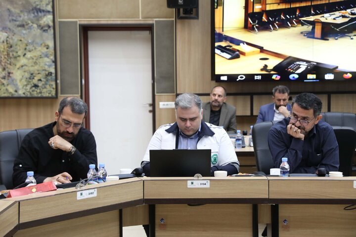 بازدید نمایندگان مجمع استان تهران از ستاد بحران شهرداری