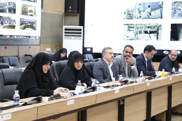 بازدید نمایندگان مجمع استان تهران از ستاد بحران شهرداری