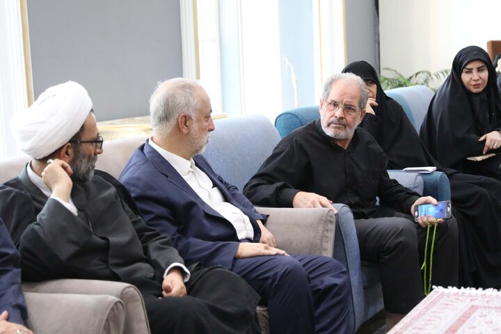حضور نمایندگان مجمع استان تهران در محل اسکان شهروندان آسیب دیده