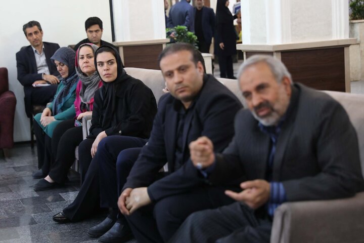 حضور نمایندگان مجمع استان تهران در محل اسکان شهروندان آسیب دیده