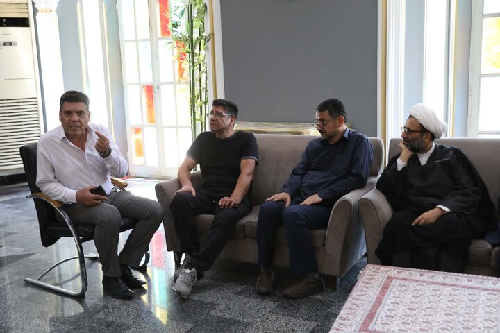 حضور نمایندگان مجمع استان تهران در محل اسکان شهروندان آسیب دیده