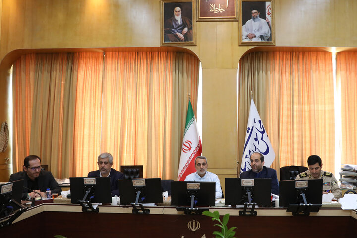 نشست 29 تیرماه 1404 کمیسیون امنیت با حضور اعضای ستاد اربعین
