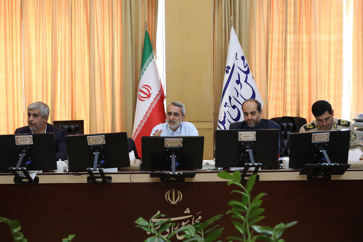نشست 29 تیرماه 1404 کمیسیون امنیت با حضور اعضای ستاد اربعین