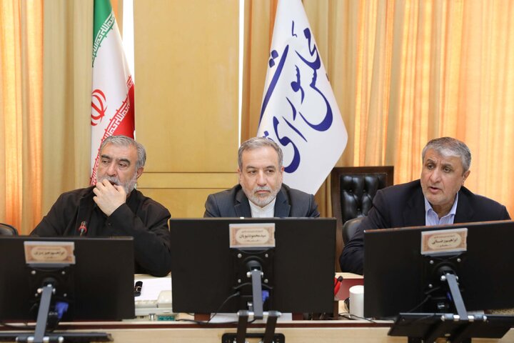 نشست کمیسیون امنیت ملی با حضور وزیر امور خارجه و رئیس سازمان انرژی اتمی