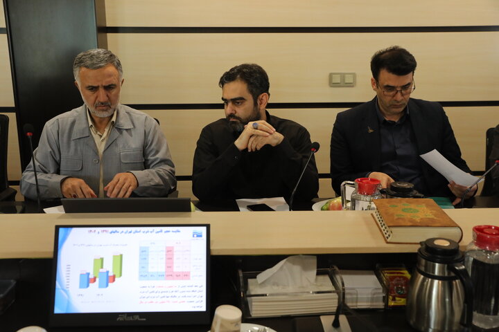 بازدیدمجمع استان تهران از شرکت آب و فاضلاب