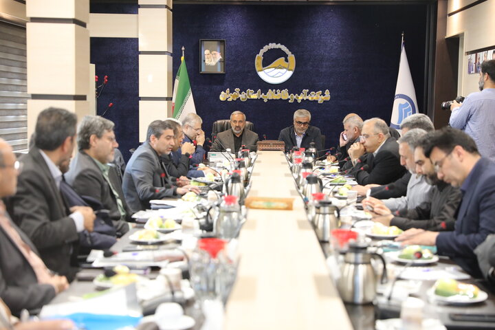بازدیدمجمع استان تهران از شرکت آب و فاضلاب