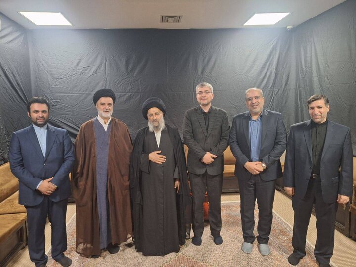 دیدار هیات پارلمانی ایران با مراجع عظام تقلید در کربلا