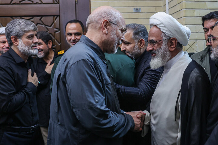 حضور دکتر قالیباف در مراسم گرامیداشت اربعین شهدای اقتدار نیروی هوافضای سپاه