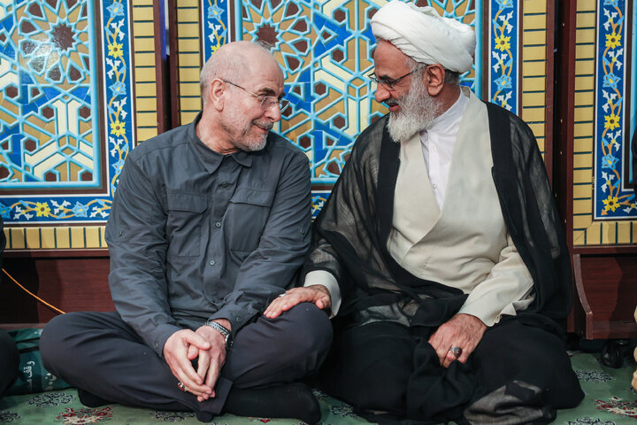 حضور دکتر قالیباف در مراسم گرامیداشت اربعین شهدای اقتدار نیروی هوافضای سپاه