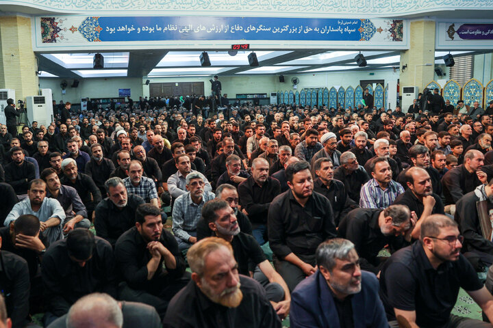 حضور دکتر قالیباف در مراسم گرامیداشت اربعین شهدای اقتدار نیروی هوافضای سپاه
