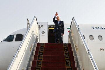 بدرقه رسمی دکتر قالیباف در سفر به ژنو