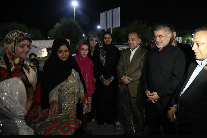استقبال از دکتر نیکزاد در سفر به استان گلستان