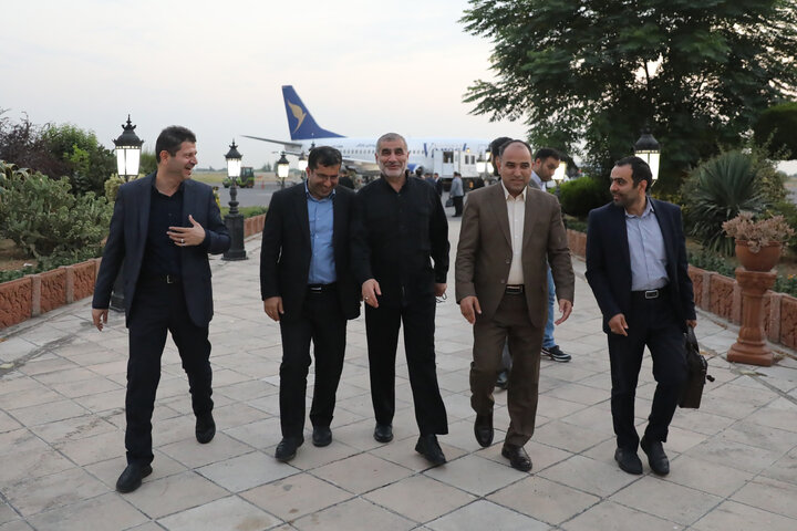 استقبال از دکتر نیکزاد در سفر به استان گلستان