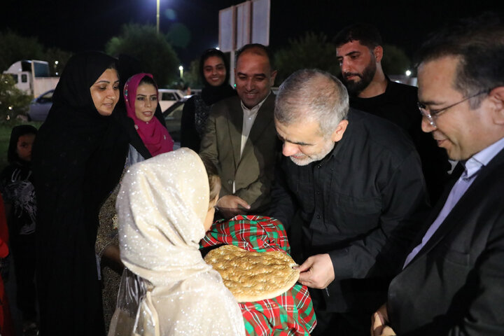 استقبال از دکتر نیکزاد در سفر به استان گلستان