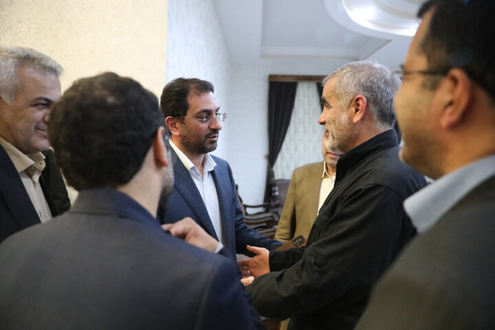 استقبال از دکتر نیکزاد در سفر به استان گلستان