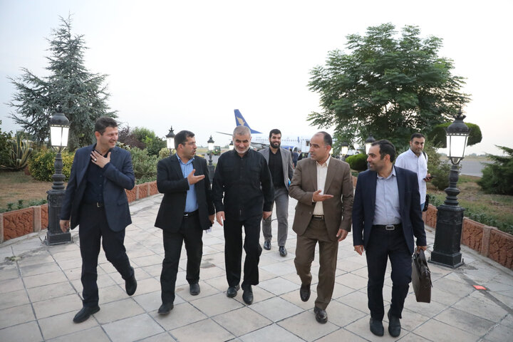 استقبال از دکتر نیکزاد در سفر به استان گلستان