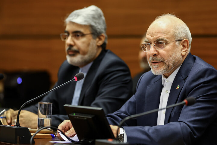 نشست پایبندی به حقوق بین الملل و منشور ملل متحد با حضور دکتر قالیباف - ژنو