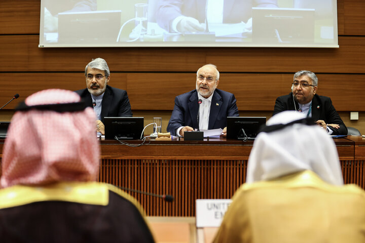 نشست پایبندی به حقوق بین الملل و منشور ملل متحد با حضور دکتر قالیباف - ژنو