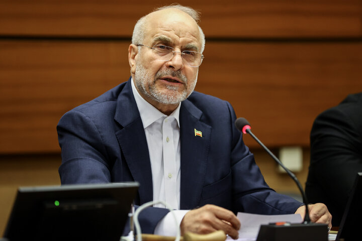 نشست پایبندی به حقوق بین الملل و منشور ملل متحد با حضور دکتر قالیباف - ژنو