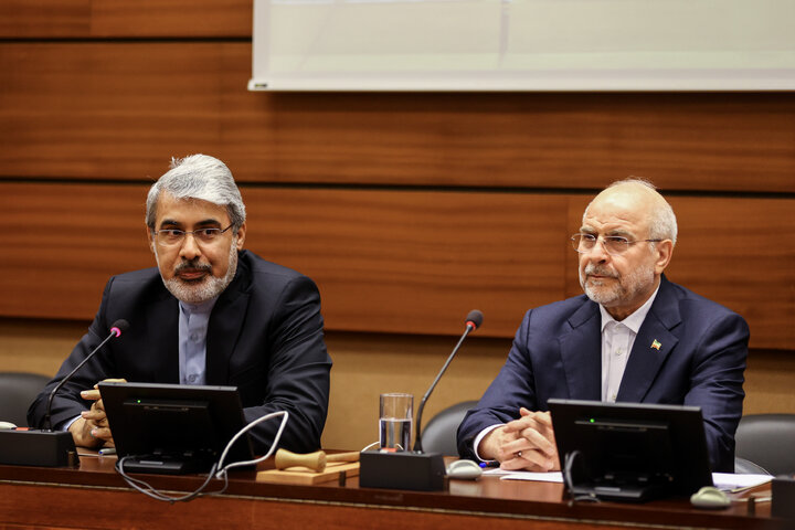 نشست پایبندی به حقوق بین الملل و منشور ملل متحد با حضور دکتر قالیباف - ژنو