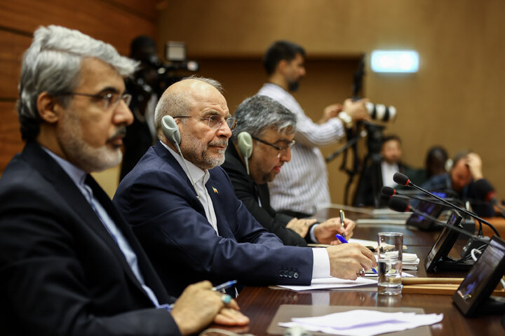 نشست پایبندی به حقوق بین الملل و منشور ملل متحد با حضور دکتر قالیباف - ژنو