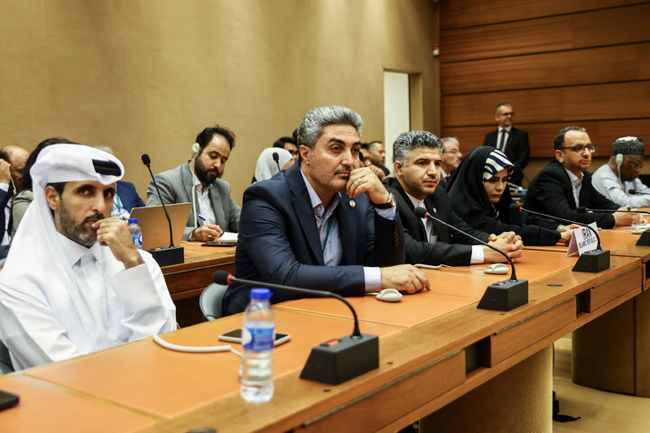 نشست پایبندی به حقوق بین الملل و منشور ملل متحد با حضور دکتر قالیباف - ژنو