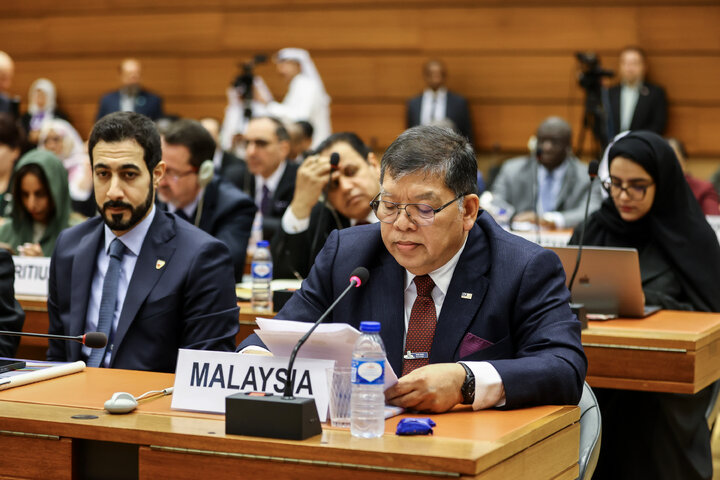 نشست پایبندی به حقوق بین الملل و منشور ملل متحد با حضور دکتر قالیباف - ژنو