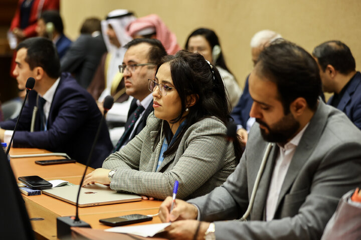 نشست پایبندی به حقوق بین الملل و منشور ملل متحد با حضور دکتر قالیباف - ژنو