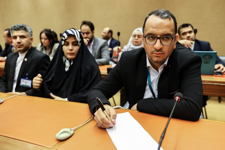 نشست پایبندی به حقوق بین الملل و منشور ملل متحد با حضور دکتر قالیباف - ژنو