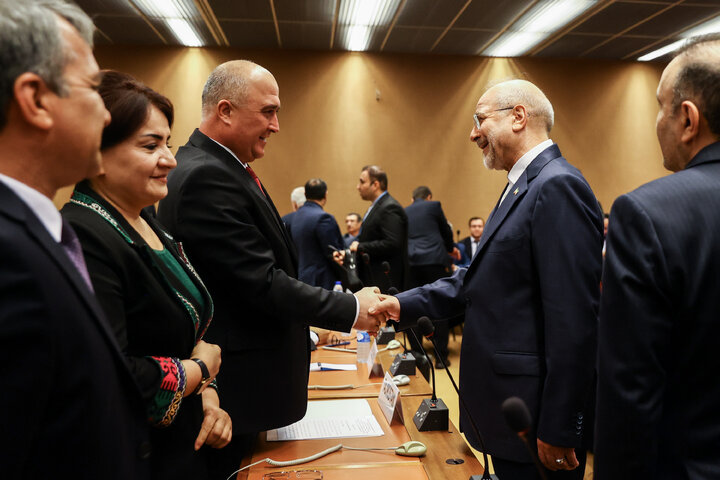 نشست پایبندی به حقوق بین الملل و منشور ملل متحد با حضور دکتر قالیباف - ژنو