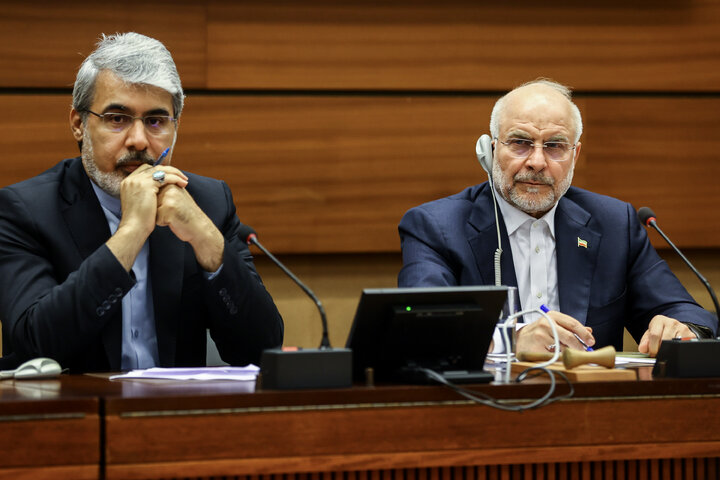 نشست پایبندی به حقوق بین الملل و منشور ملل متحد با حضور دکتر قالیباف - ژنو