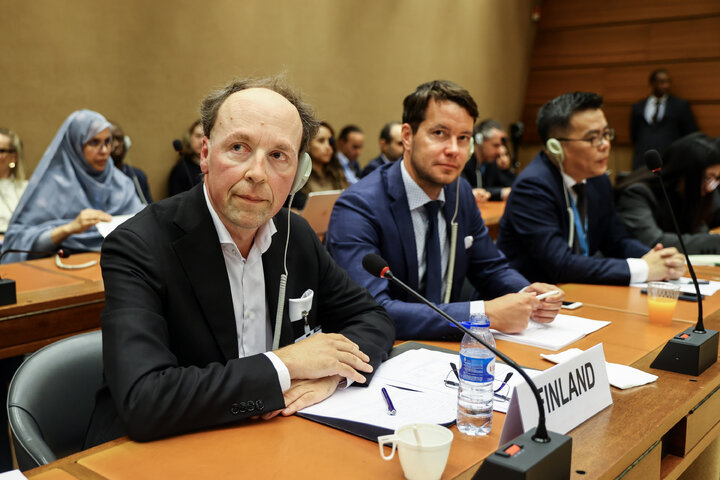 نشست پایبندی به حقوق بین الملل و منشور ملل متحد با حضور دکتر قالیباف - ژنو