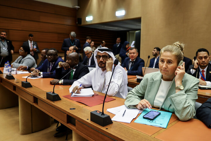 نشست پایبندی به حقوق بین الملل و منشور ملل متحد با حضور دکتر قالیباف - ژنو