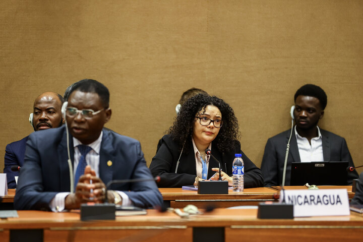 نشست پایبندی به حقوق بین الملل و منشور ملل متحد با حضور دکتر قالیباف - ژنو