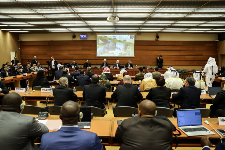 نشست پایبندی به حقوق بین الملل و منشور ملل متحد با حضور دکتر قالیباف - ژنو