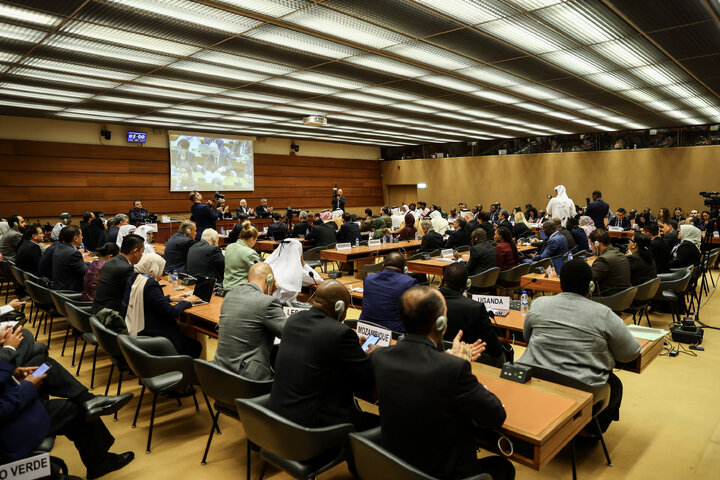 نشست پایبندی به حقوق بین الملل و منشور ملل متحد با حضور دکتر قالیباف - ژنو