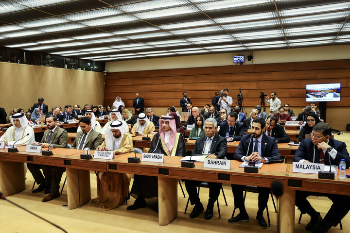 نشست پایبندی به حقوق بین الملل و منشور ملل متحد با حضور دکتر قالیباف - ژنو